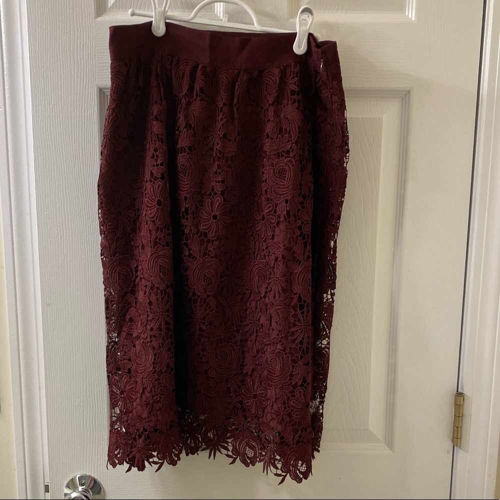 Ann Taylor Lace Skirt